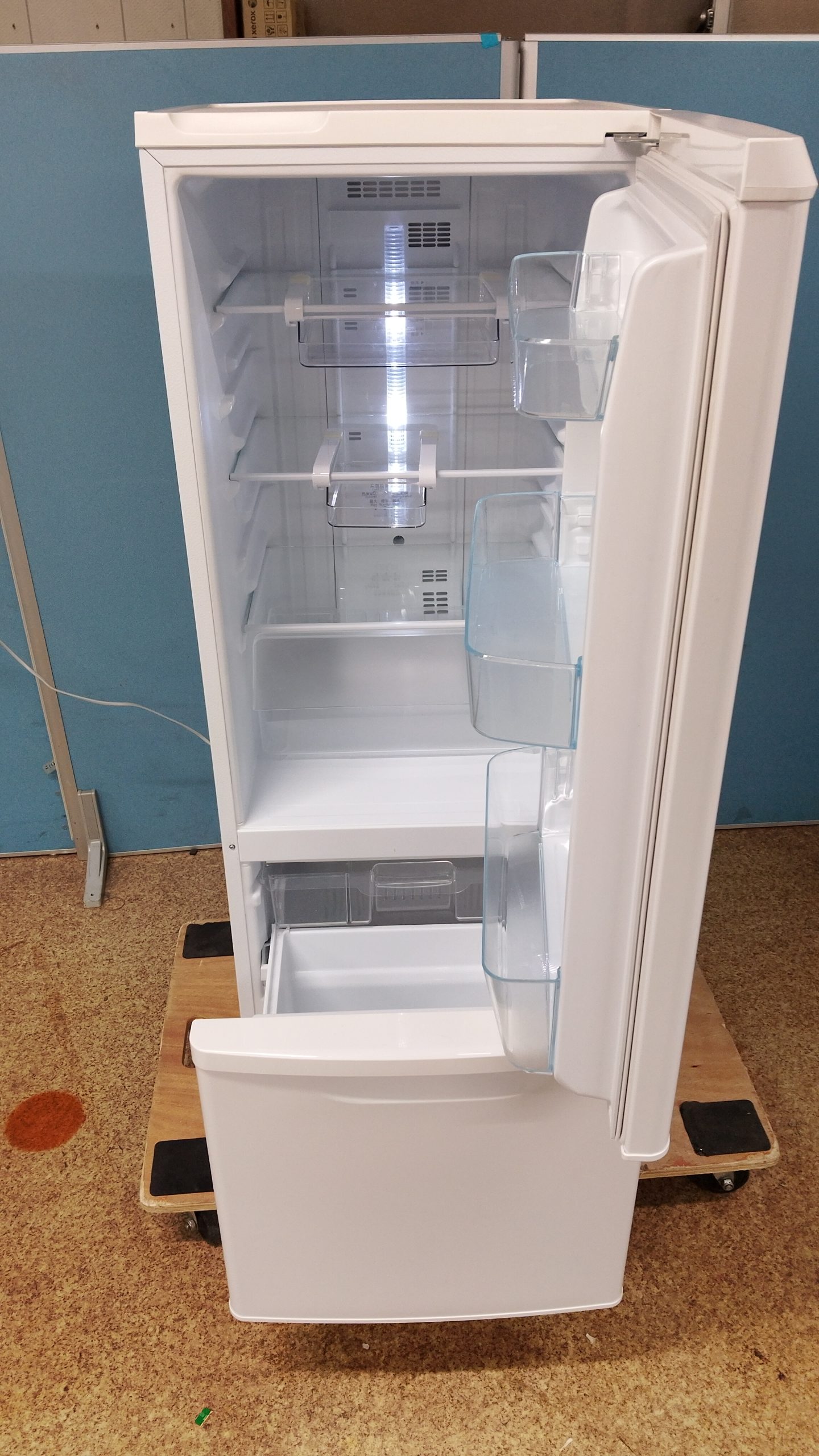 【中古】Panasonic 2ドア冷凍冷蔵庫 168L 2020年製 NR-BW17DJ-W - 画像 (6)