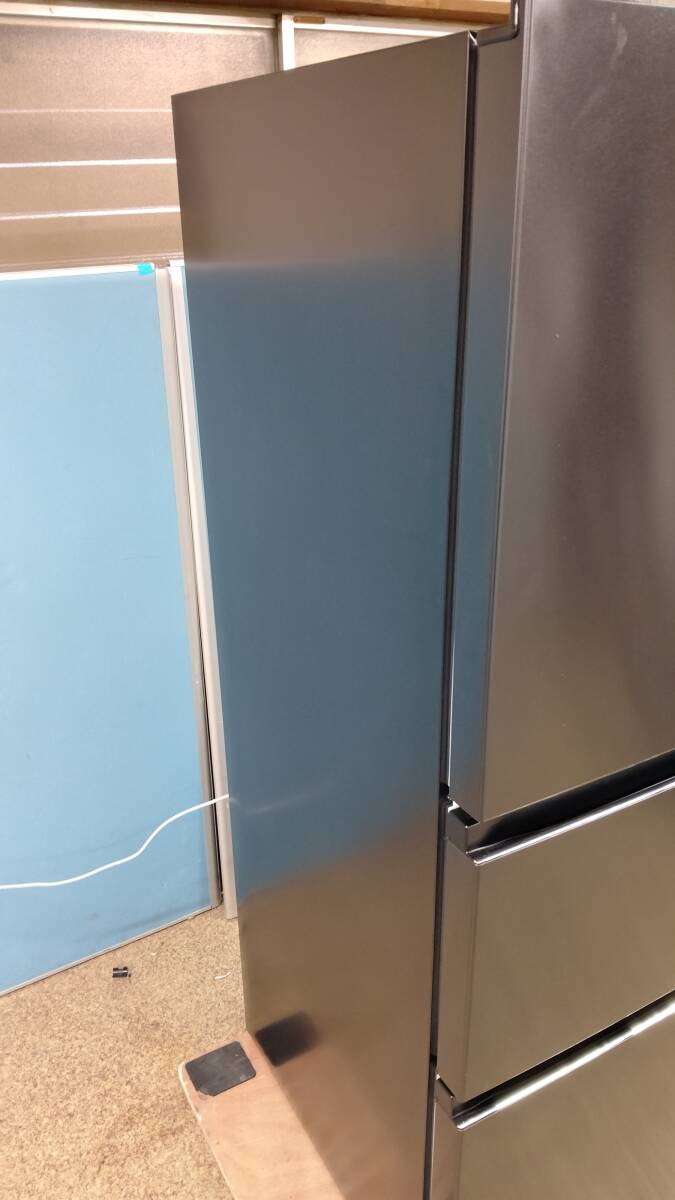 【中古】Haier 3ドア冷凍冷蔵庫 286L 2023年製 JR-CV29B 黒/ブラック - 画像 (3)