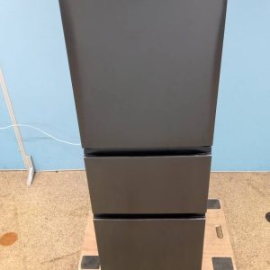 【中古】Haier 3ドア冷凍冷蔵庫 286L 2023年製 JR-CV29B 黒/ブラック