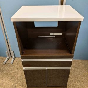 【中古】ホームステイト ハイグロスキッチンワゴン 54 キッチンボード